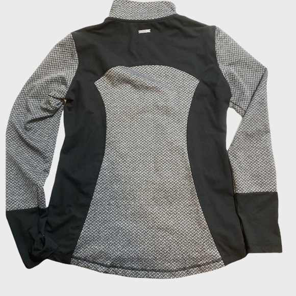 💰Betsey Johnson grey and black zip cardigan - Picture 2 of 6